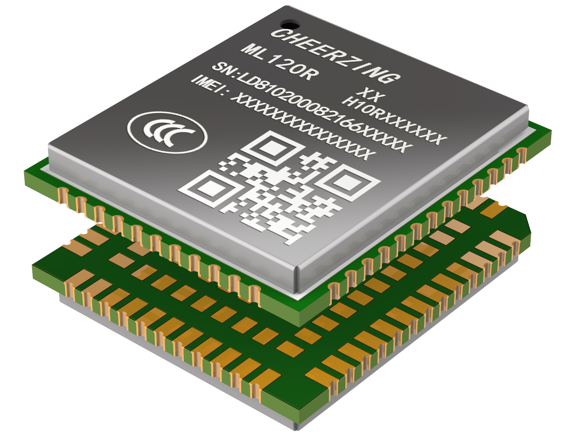 ML120R LTE Cat.1/LCC+LGA/多種通信協議/豐富的擴展接口