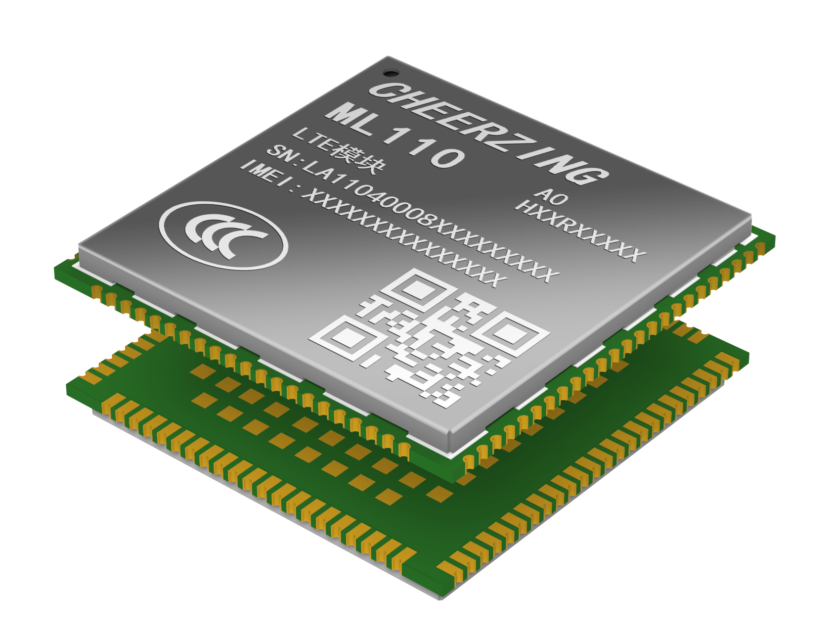 ML110 LTE Cat.1/LCC+LGA/多種通信協議/豐富的擴展接口