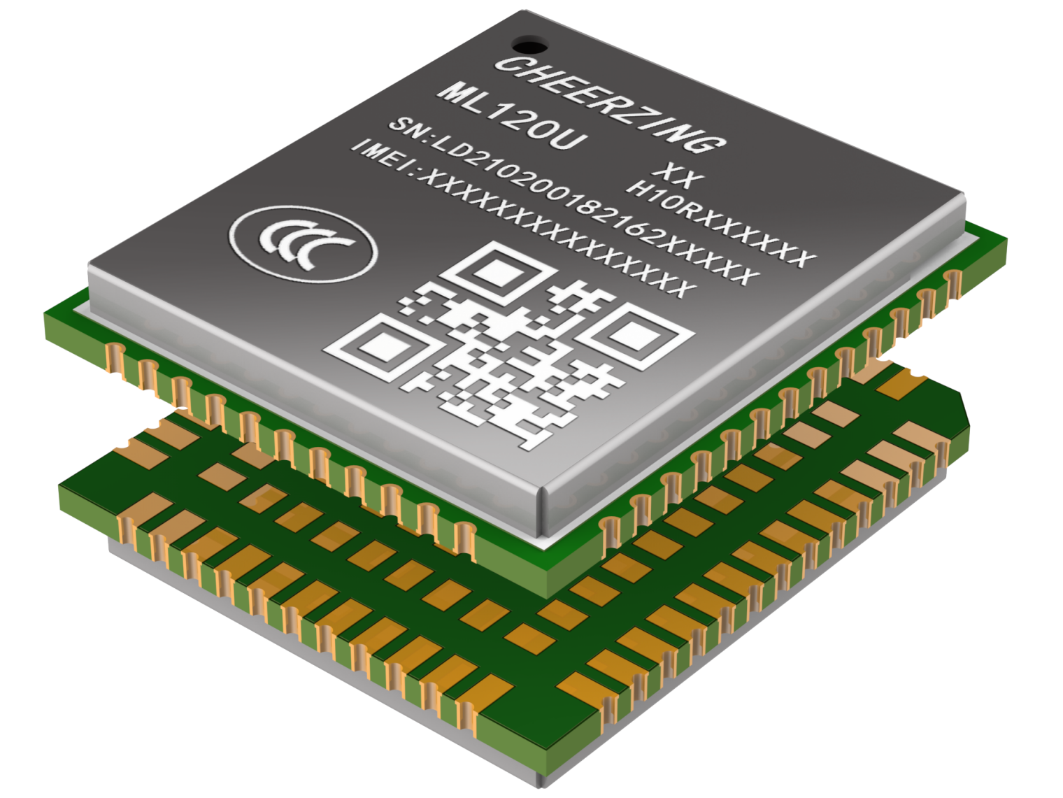 ML120U LTE Cat.1/LCC+LGA/多種通信協議/豐富的擴展接口