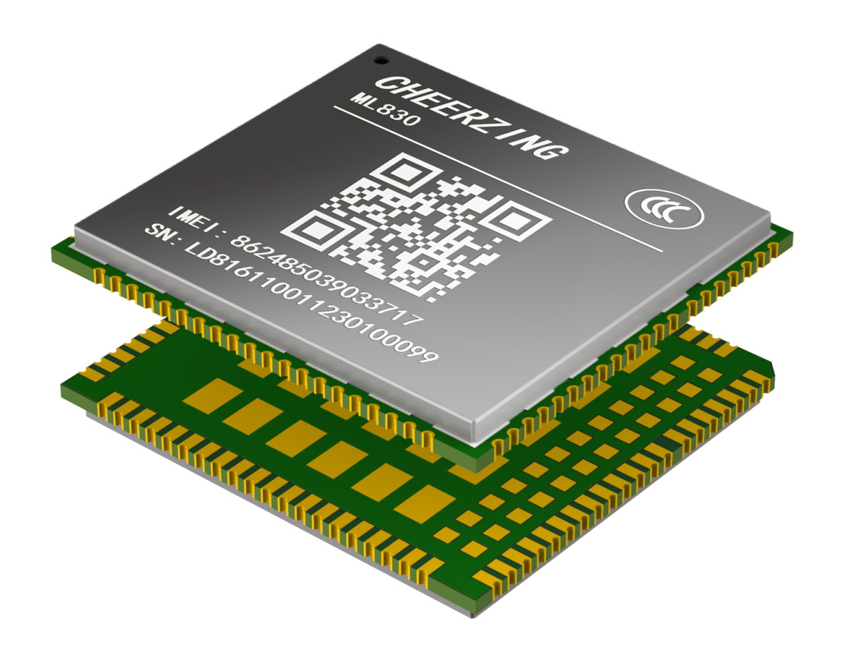 ML830 LTE Cat.4/LCC+LGA封裝/內嵌多種網絡協議